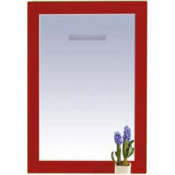 Зеркало Misty Европа 50, цвет красный