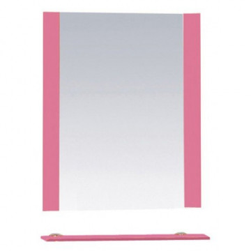Зеркало Misty Жасмин 60, цвет розовый