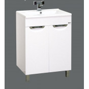 Тумба с раковиной Misty Кристи 60, цвет белый
