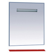 Зеркало Misty Лика 75, полочка красная