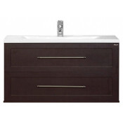 Тумба с раковиной Misty Марта 100 подвесная, цвет венге