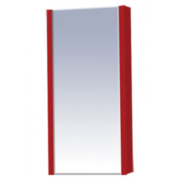 Зеркало-шкаф Misty Мини 40, цвет красный