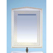 Зеркало Misty Ницца 70, цвет белый