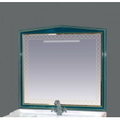 Зеркало Misty Ницца 100, цвет бирюзовый