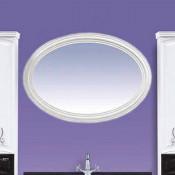 Зеркало Misty Флоренция 100, цвет белый