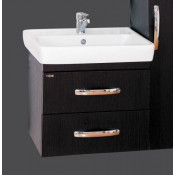 Тумба с раковиной Misty Эмилия 60, раковина-цвет венге