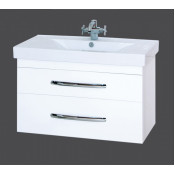 Тумба с раковиной Misty Эмилия 60, раковина-цвет белый