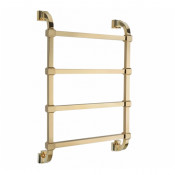 Полотенцесушитель водяной Margaroli Concerto 732-4, арт. 732-4G, золото