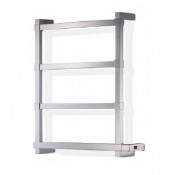 Полотенцесушитель электрический Margaroli Panorama 842-4 Box арт. 8424704CRNB, хром