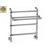 Полотенцесушитель Margaroli Sole арт. 4554703OBP водяной, старая бронза (Old brass)