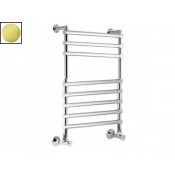 Полотенцесушитель водяной Margaroli Sole 464-8м, арт. 4644708GO, золото (gold)