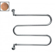 Полотенцесушитель Margaroli Vento арт. 402CU водяной, старая медь (Old copper)