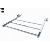 Полка Grota Moda 470*310 к полотенцесушителю, белая