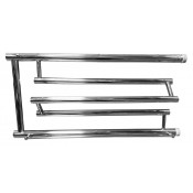 Полотенцесушитель водяной Ника Econ ПЛ-4 32x80 с полкой