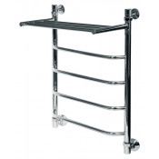 Полотенцесушитель водяной Ника Trapezium ЛТ ВП 60x60-5 с полкой