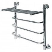 Полотенцесушитель водяной Ника Quadro Л90 ВП 50x40-4 с полкой