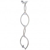 Полотенцесушитель водяной Margaroli Onda арт. 478/4CR, хром