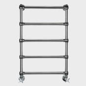 Полотенцесушитель водяной Tiffany арт. TW800GVScr для систем ГВС, 50хh80 см, хром