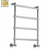 Полотенцесушитель Margaroli Sole водяной арт. 442-MN0000A12, латунь (Polished brass)