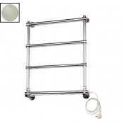 Полотенцесушитель электрический Margaroli Sole 542 BOX арт. 5424704BNNB, крашенный никель (Brushed nickel)