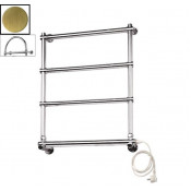 Полотенцесушитель электрический Margaroli Sole 542 BOX арт. 5424704/АOBB, старая бронза (Old brass) с аркой