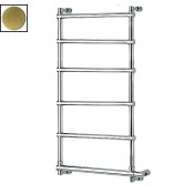 Полотенцесушитель электрический Margaroli Sole 542-6 BOX арт. 5424706B, старая бронза (Old brass)