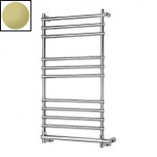 Полотенцесушитель электрический Margaroli Sole 564-11 ВОХ арт. 5644711EGNB, английское золото (English gold)