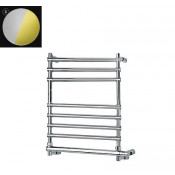 Полотенцесушитель электрический Margaroli Sole 564-8 ВОХ, арт. 5644708CRGOB, хром-золото