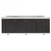 Экран для ванны Vod-ok 180 цвет венге