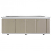 Экран для ванны Vod-ok 180 цвет дуб