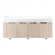 Экран-купе для ванны Vod-ok Габи 170 цвет дуб