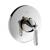 Смеситель AXOR Carlton 17720090 для душа термостатический внешняя часть хром/золото