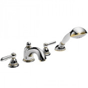 Смеситель AXOR Carlton 17455090 для ванны и душа внешняя часть хром/золото