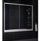 Шторка на ванну Vegas ZV 0170 01 01 белый/прозрачное