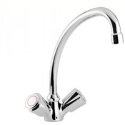 Смеситель Mofem Metallica 105 ME 140-0002-39/105 для кухни, керамическая кран-букса