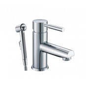 Смеситель WasserKRAFT MAIN 4108 для раковины с гигиеническим душем, хром