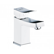 Смеситель WasserKRAFT ALLER 1063WHITE для раковины, комбинированное покрытие