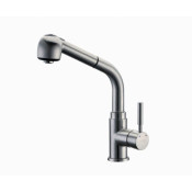 Смеситель WasserKRAFT WERN 4266 для кухни с выдвижным изливом, матовый хром