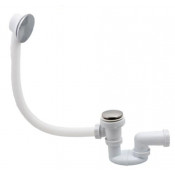 Слив-перелив Wirquin 30718585, “КВИК-КЛАК”, хром, стандартный