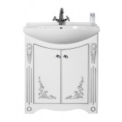 Тумба c раковиной Vod-ok Кармен 75 белый