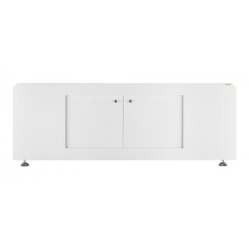 Экран-купе для ванны Vod-ok Лидер 170 белый