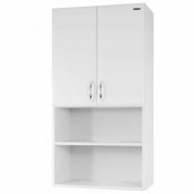 Шкаф над стиральной машиной Vod-ok 60 с нишей, белый