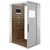 Душевая кабина Am.Pm Admire W1AC-140-100CWO 140x100 см гидромассажная