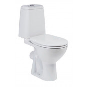 Унитаз Vidima СИРИУС ЭЛЕГАНС (BOX) (Sirius Elegance) W917061 напольный, сиденье стандарт пластик, цвет - белый