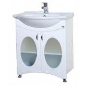 Тумба с раковиной Bellezza АГАТА 65, напольная, белая