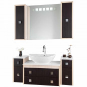 Тумба для раковины Vod-ok Сильвия S40, столешница - пластик