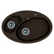 Мойка кухонная Florentina Селена 780 мокко