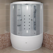 Душевой бокс Радомир Лаура 128х128 см с паром и гидромассажем (комплект 2)