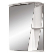 Зеркальный шкаф Misty Бриз 55 Э-Брз02055-01СвЛ левый белый