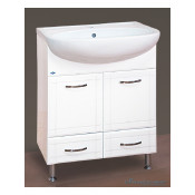 Тумба с раковиной Misty Уют 60 с 2 ящиками